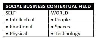 Social Business Contextual Field