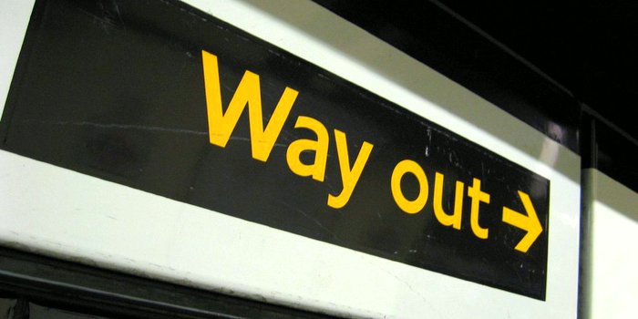 way out