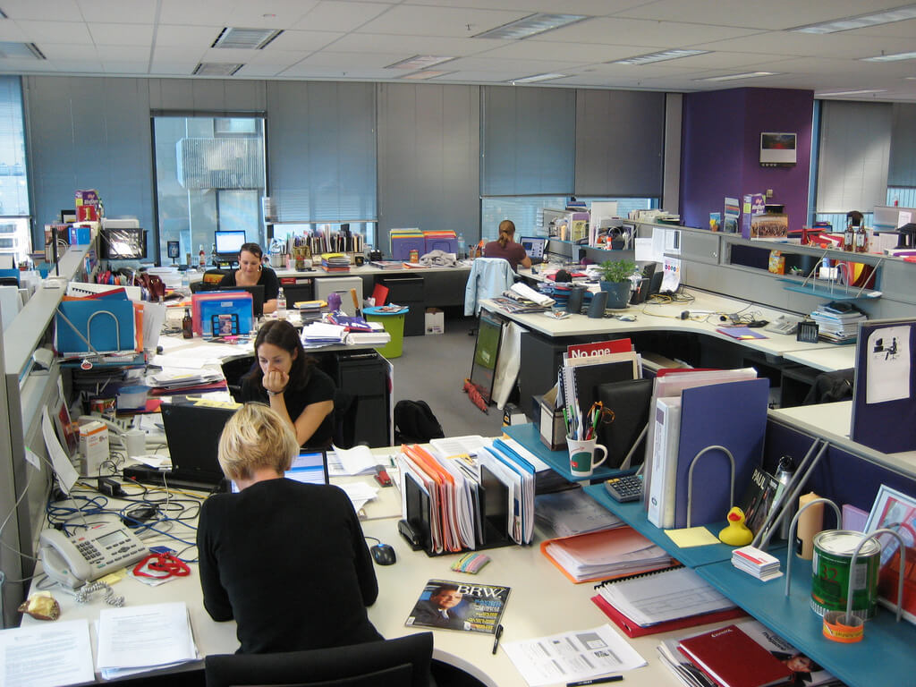 Open floor plans — synonymous with hip, disruptive startups — can be terrible for morale and productivity. Promote a healthy office space using these tips.